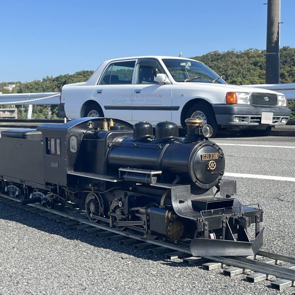 やごと感車祭にてミニSLを運行しました | Nagoya Institute of